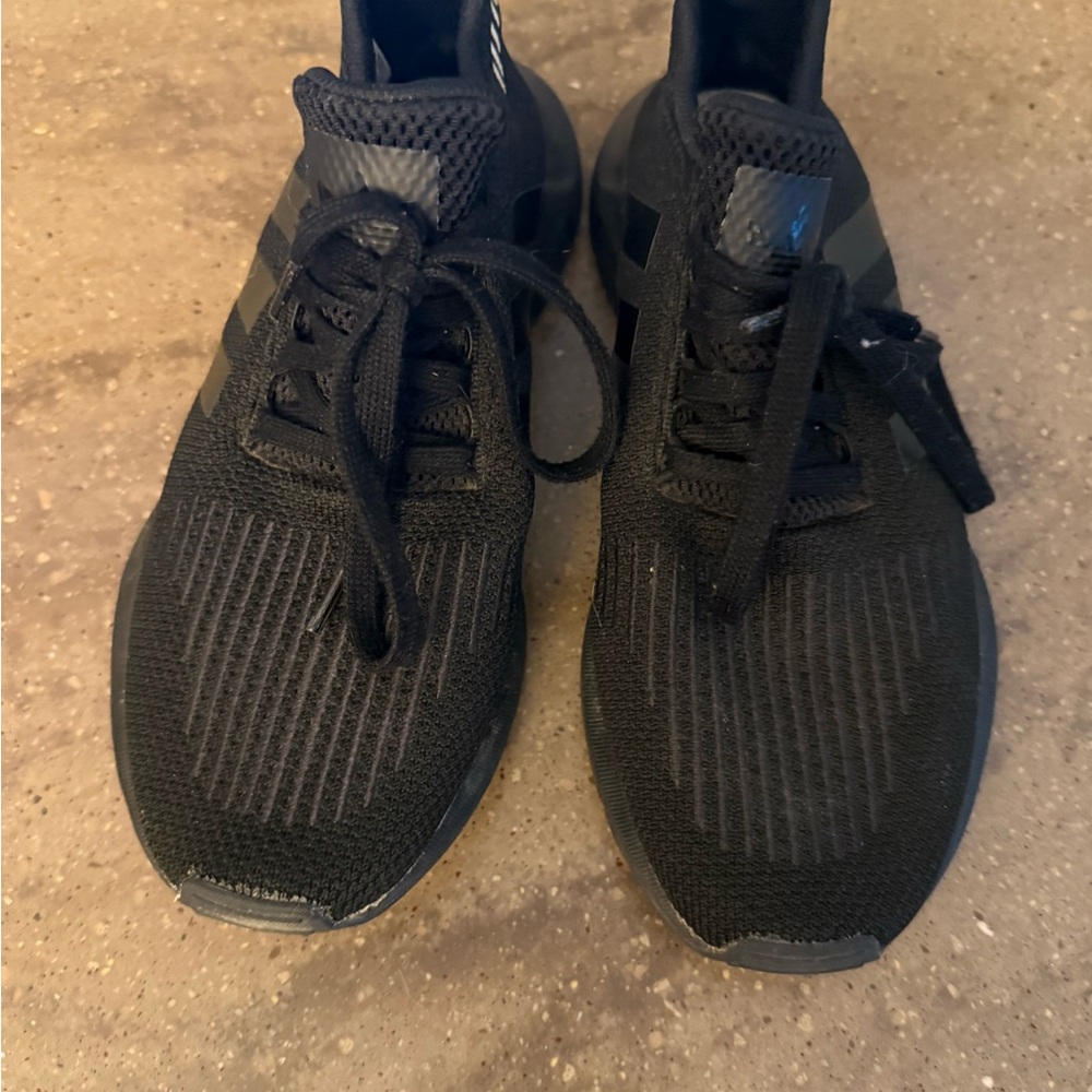 Adidas Men's Black Athletic Sneakers